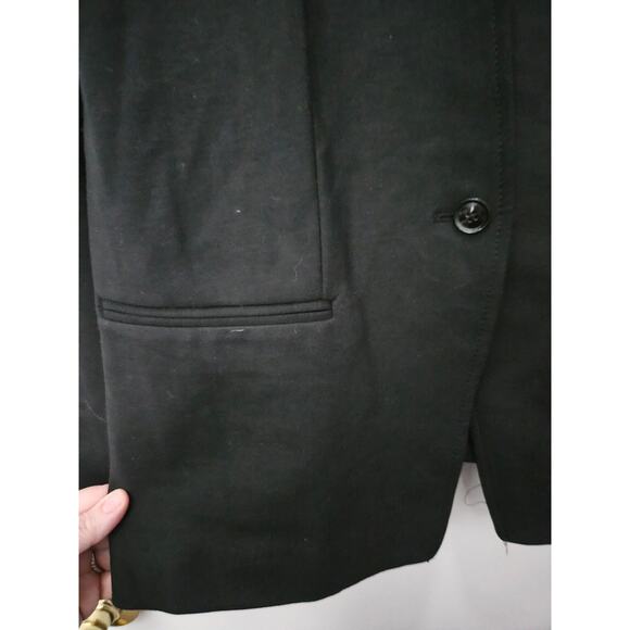 Banana Republic International Exclusive Women's Black Blazer Jacket Size 10 - Picture 4 of 12